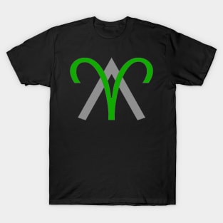 Green Anthony Aries Logo T-Shirt